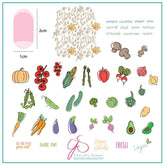 Happy Harvest (CjS-170) - CJS Medium Stamping Plate